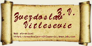 Zvezdoslav Vitlešević vizit kartica